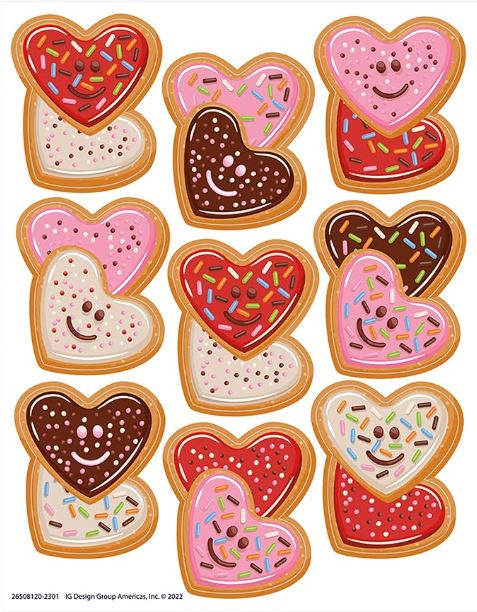 Love Valentine's Day Giant Stickers PQ. 36