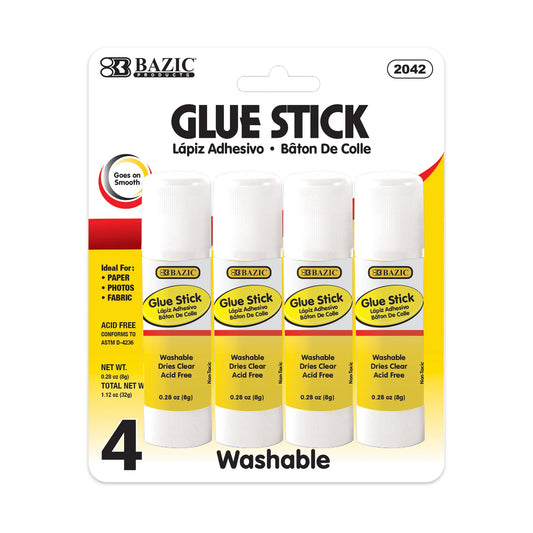 SMALL GLUE STICK 8G/.28OZ PQT.4