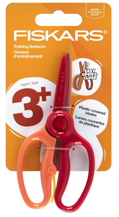 Training Scissors for Preschoolers Ages 3+ Red