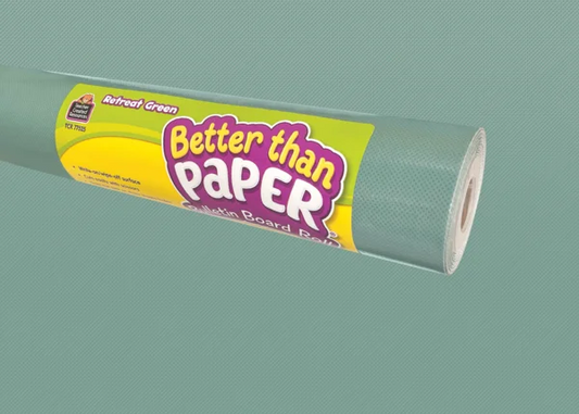 Retreat Green Better Than Paper Bulletin Board Roll