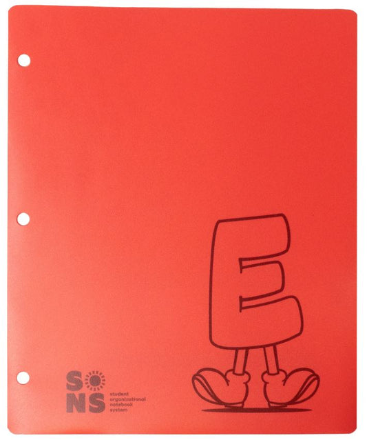 Cartapacios Plasticos Rojo