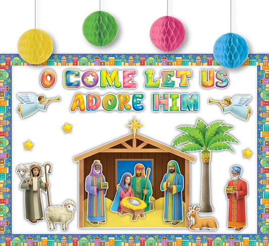 Nativity Scene Create & Decorate Quick Kit