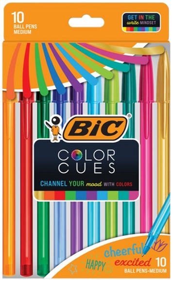Color Cues Pen 10 Paq. Asst