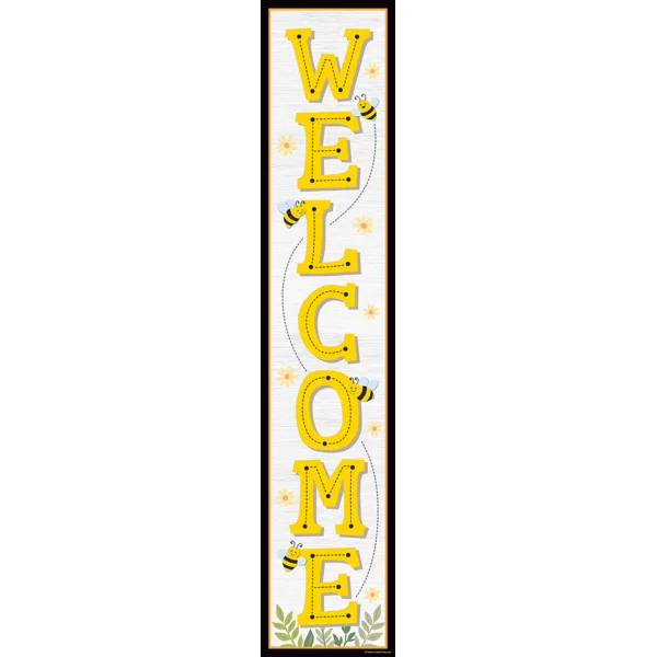 Buzzing Bees Welcome Banner