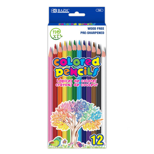 12 COLORED PENCIL