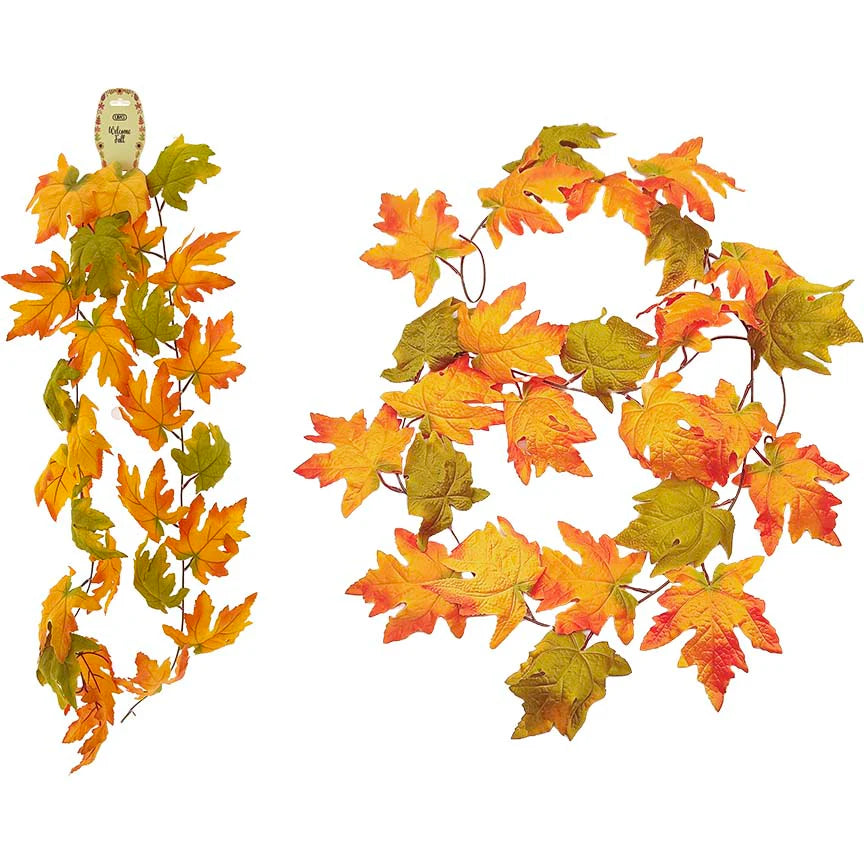 FALL MAPLE LEAF GARLAND