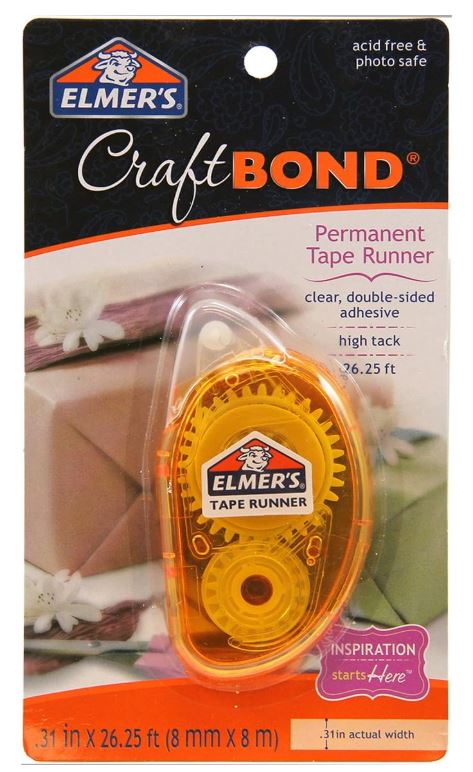 Elmer's CraftBond Tape Runner Permanent, 26.25 Feet