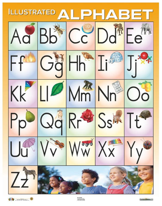 Cartel IIlustrated Alphabet