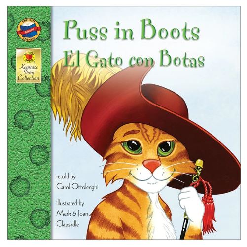 Puss in Boots Bilingual Stories Spanish & English Gato con Botas