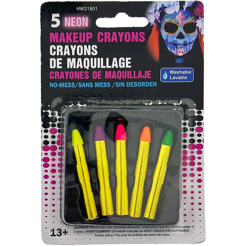 MAKE UP CRAYON NEON 5PK