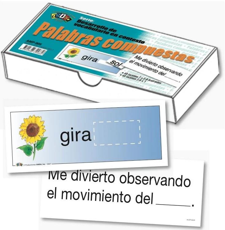 Tarjetas Palabras Compuestas Cj. 48