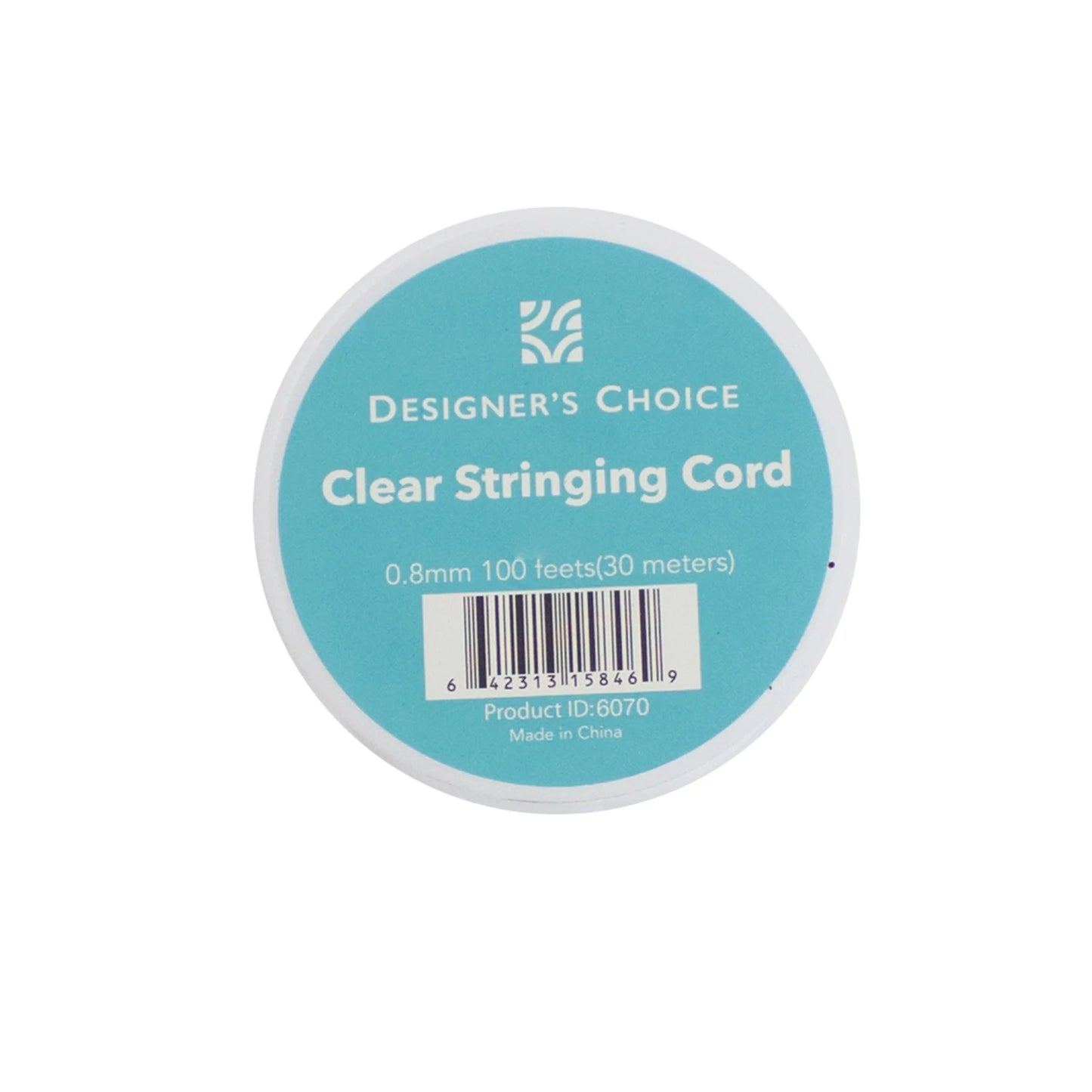 CLEAR CORD 0.8 MM/100FT