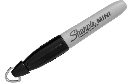 Sharpie Permanent Mini Markers Fine Point Black