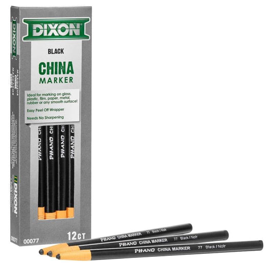 China Marker Black Cj. 12