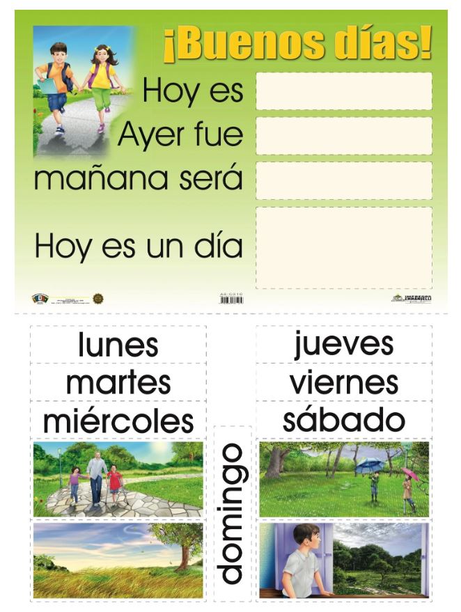 Cartel ¡Buenos Días!