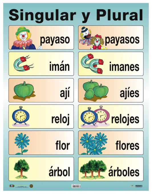 Cartel Singular y Plural