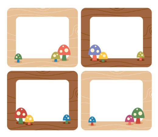 Fairy Tale Forest Name Tags Pkg. 40