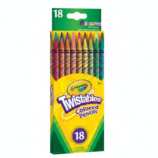 Crayola Twistables Colored Pencils Pkg.18