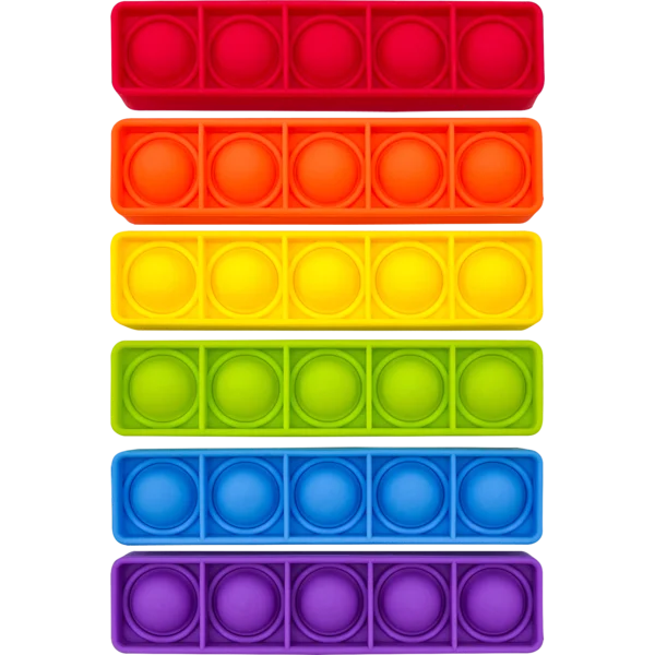 PUSH AND POP BUBBLE FIVE FRAMES