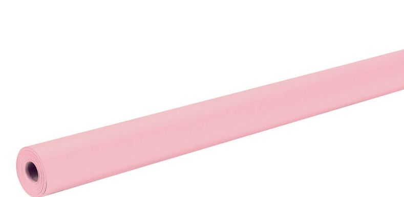 Kraft Duo-Finish Paper Pink 36" x 100" Roll