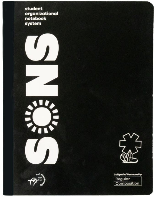 Libreta de Composición Regular Negro