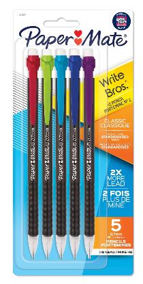 Paper Mate Write Bros Mechanical Pencil 0.7 mm Pkg. 5