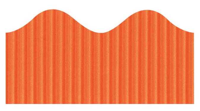 Decorative Border Orange 2-1/4" x 50' Roll