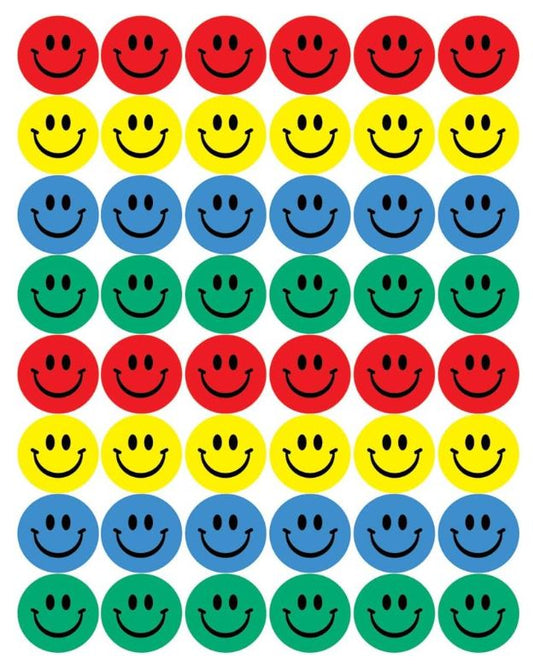 Mini Smiley Faces Sticker PQ. 192