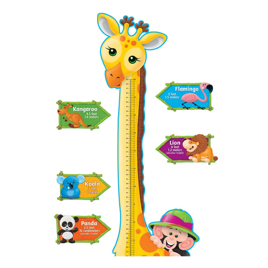 GIRAFFE GROWTH CHART BULLETIN BOARD