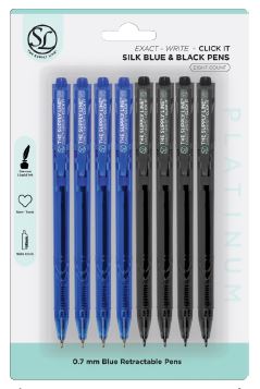 Exact Write Click | 8pk | Blue Black