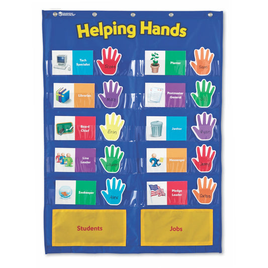 HELPING HANDS POCKET CHART