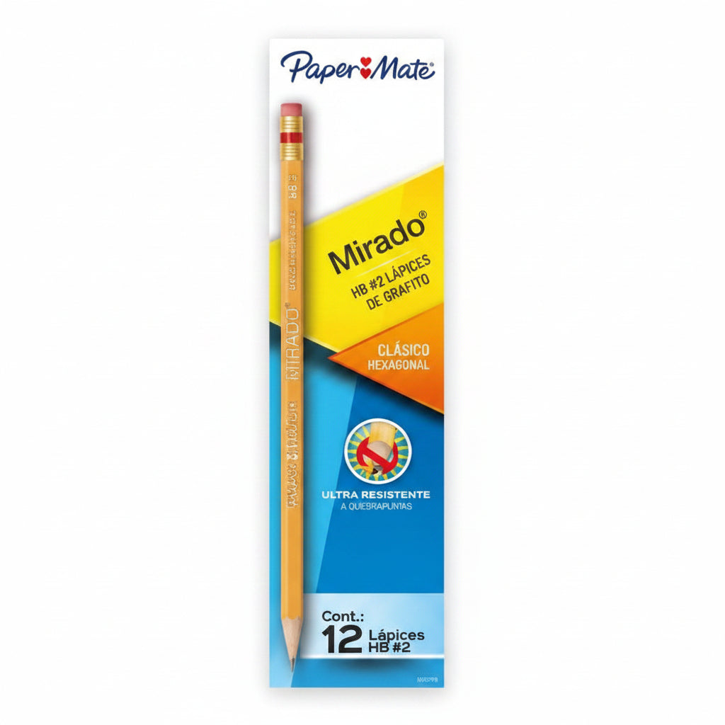 Paper Mate Mirado Woodcase Pencil Cj. 12