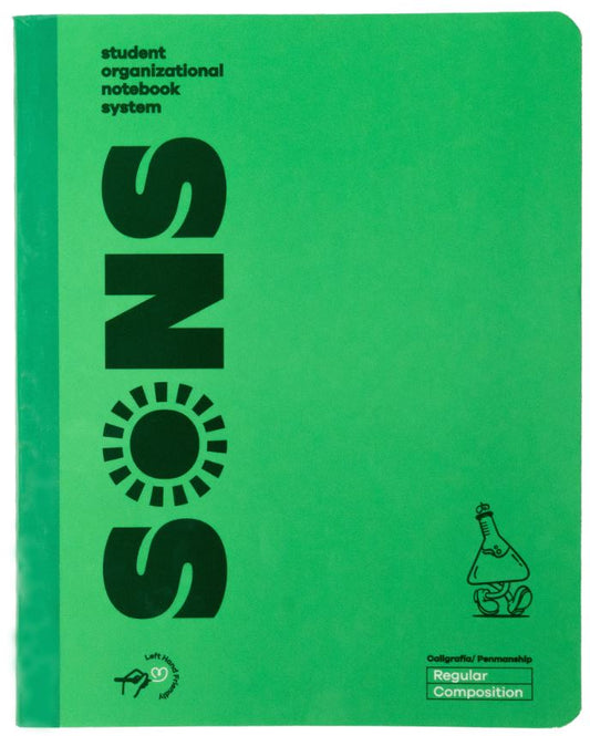 Libreta de Composición Regular Verde