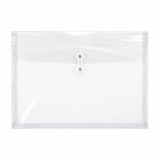 Clear Side Loading Letter Size String Envelope - JA Riollano