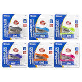 MINI CUSHION GRIP STANDARD STAPLER W/500 STAPLES