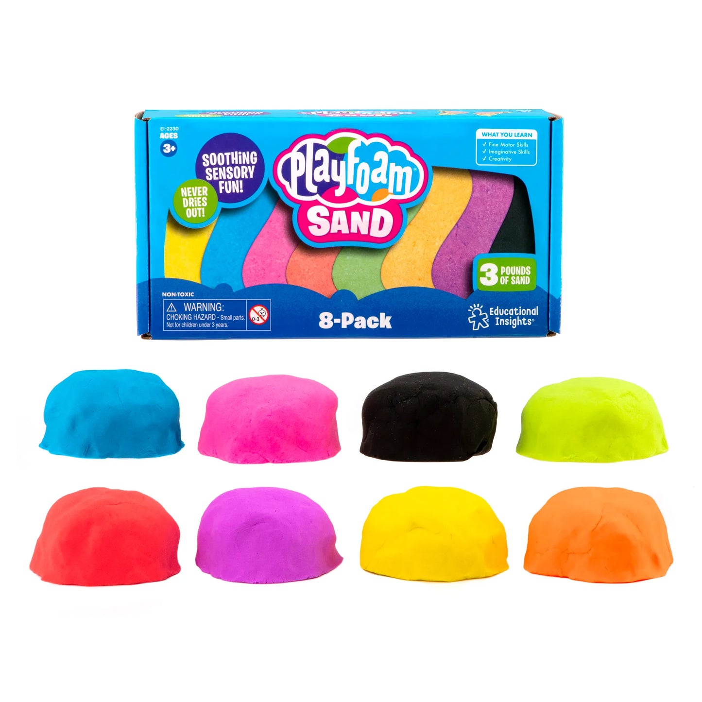 PLAYFOAM® SAND 8-PACK