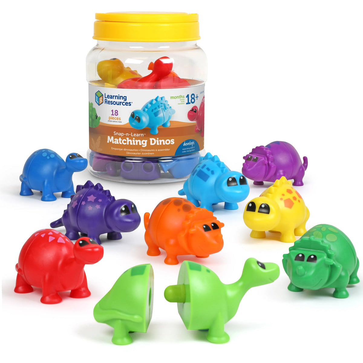 Snap-N- Learn Matching Dinos - JA Riollano