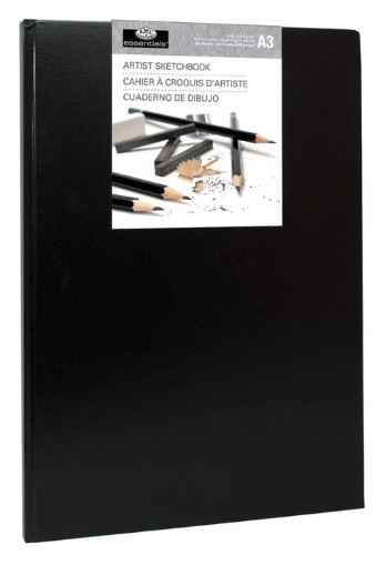 Hardbound Artist Sketchbook 11.6" X 16.5" 80 Sheet