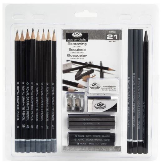 Sketching Pencil Set 21 PCS - JA Riollano