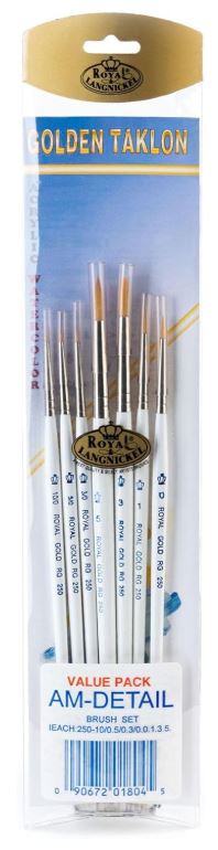 Detail Brush Set Pkg. 7