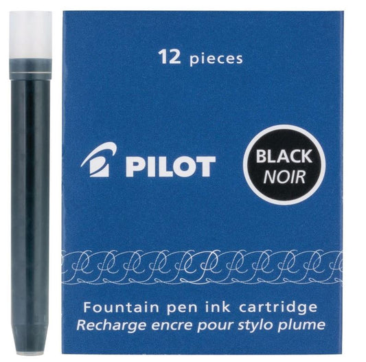 Namiki IC100 Fountain Pen Ink Cartridges Black CJ. 12