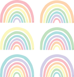 PASTEL POP RAINBOWS ACCENTS
