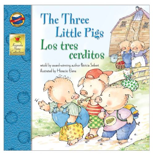 The Three Little Pigs Bilingual Stories Spanish & English Los Tres Cerditos