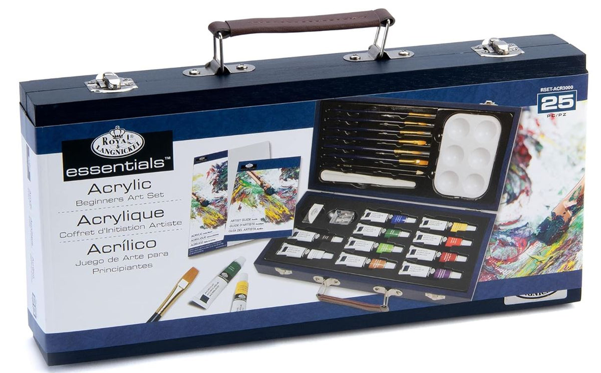 Acrylic Painting Travel Art Set 25 PCS - JA Riollano