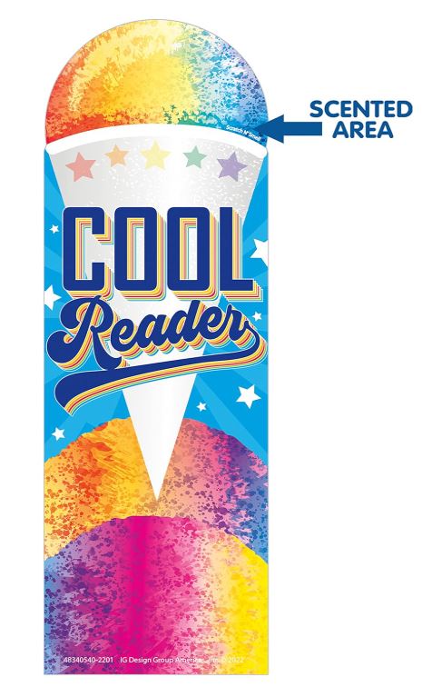 Snow Cone Scratch and Sniff Bookmarks 2" x 6" Multicolor PQ. 24