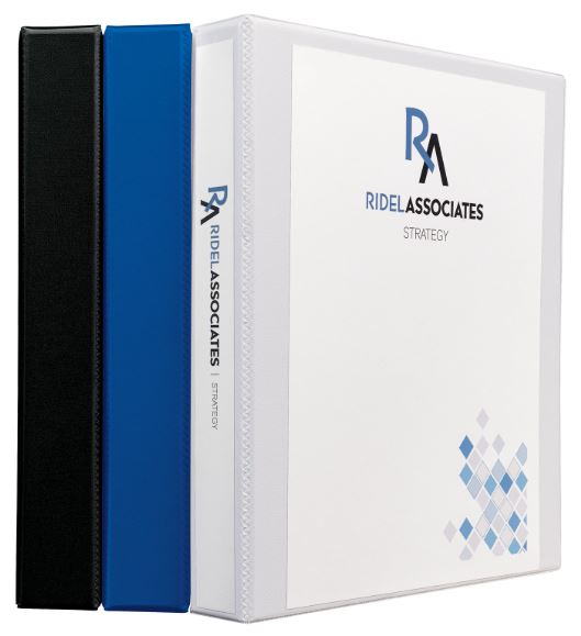 Durable View Binder D-Ring 1" Assorted Colors