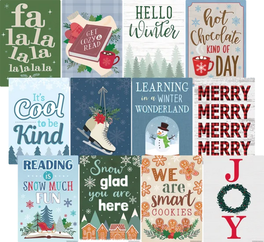 WINTER SMALL POSTER 12 PACK