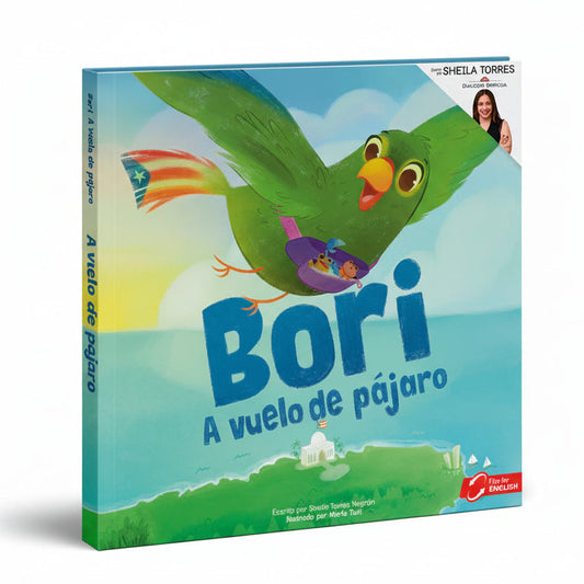 Bori A Vuelo de Pájaro | Libro Bilingüe