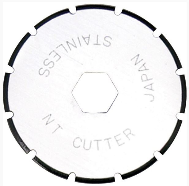 Rotary Perforating Blades 28 mm for Rotary Cutter Pkg. 2