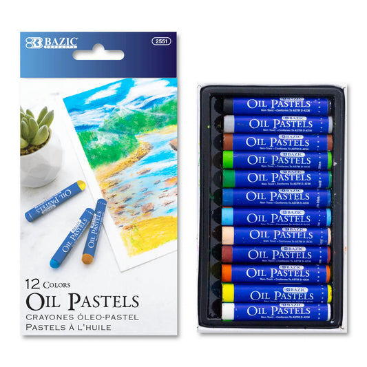 Colors Oil Pastel 12/PK